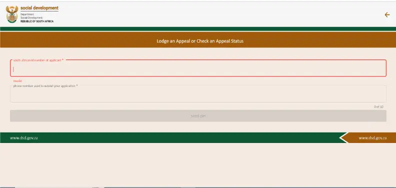 Lodge SASSA Appeal Online process
