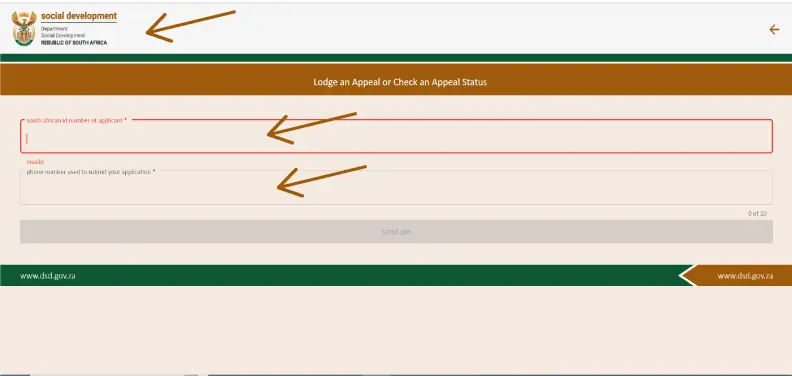 Lodge SASSA Appeal Online process
