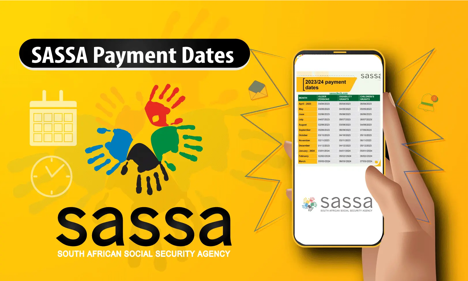 SASSA Payment Dates