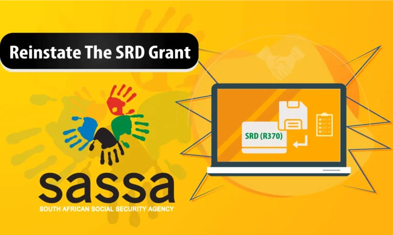 Reinstate The SRD Grant